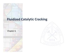 Fluidized Catalytic Cracking