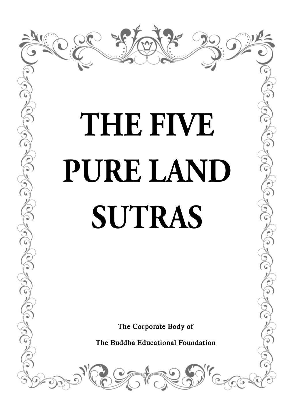 The Five Pure Land Sutras