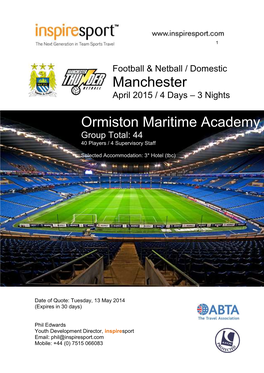 Manchester Ormiston Maritime Academy