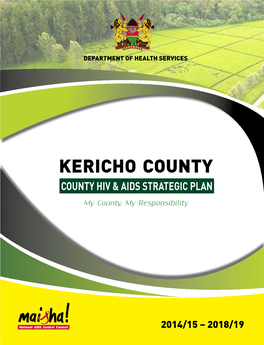 Kericho County County Hiv & Aids Strategic Plan