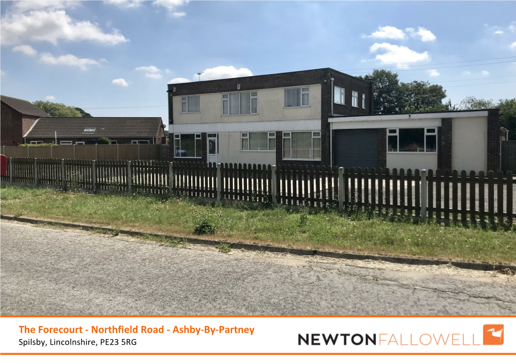 Northfield Road ‐ Ashby‐By‐Partney