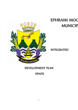 Executive Summary by the Acting Municipal Manager