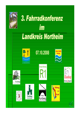 3. Fahrradkonferenz Im Landkreis Northeim