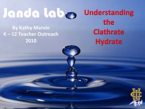 Understanding the Clathrate Hydrate