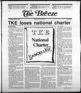 October 15, 1987 Committee to Form Campus Policy on Hazing