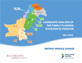 District Profile: Sukkur