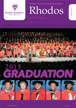 Rhodos Graduation Issue 2015