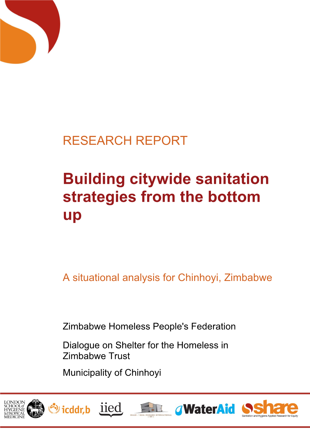 A Situational Analysis for Chinhoyi, Zimbabwe