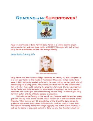 Readingis My Superpower!