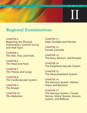 Regional Examinations