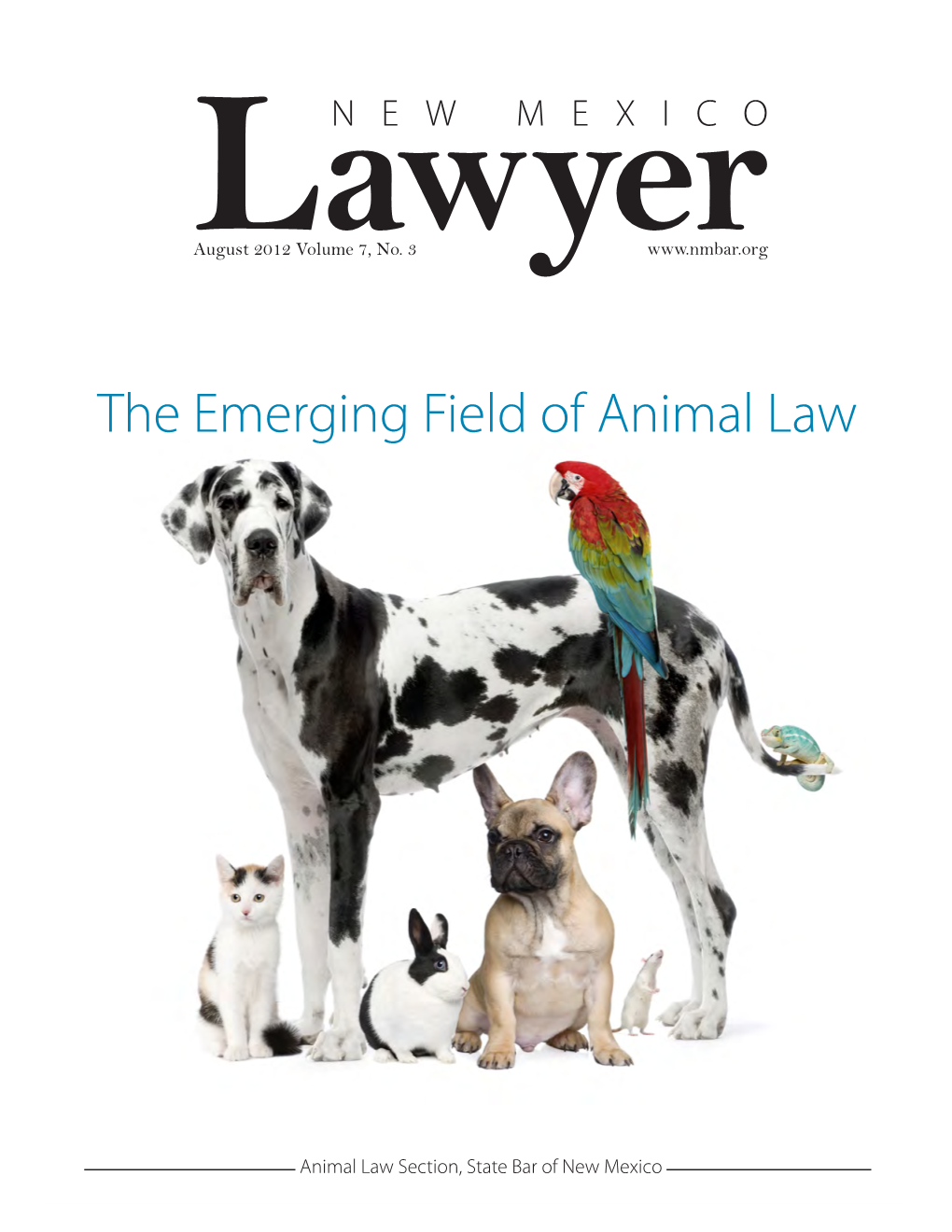 The Emerging Field of Animal Law