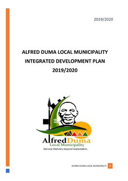 Integrated Delopment Plan 2019/2020