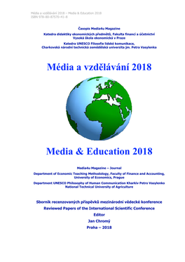 Media & Education 2018