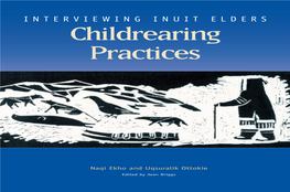 INTERVIEWING INUIT ELDERS Childrearing Practices