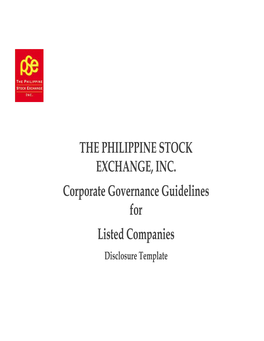 ROCK Corporate Governance Guidelines for Listed Companies
