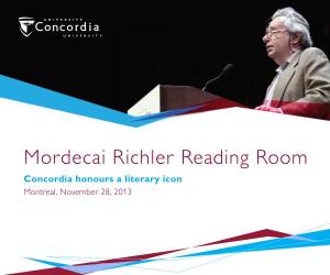 Mordecai Richler Reading Room