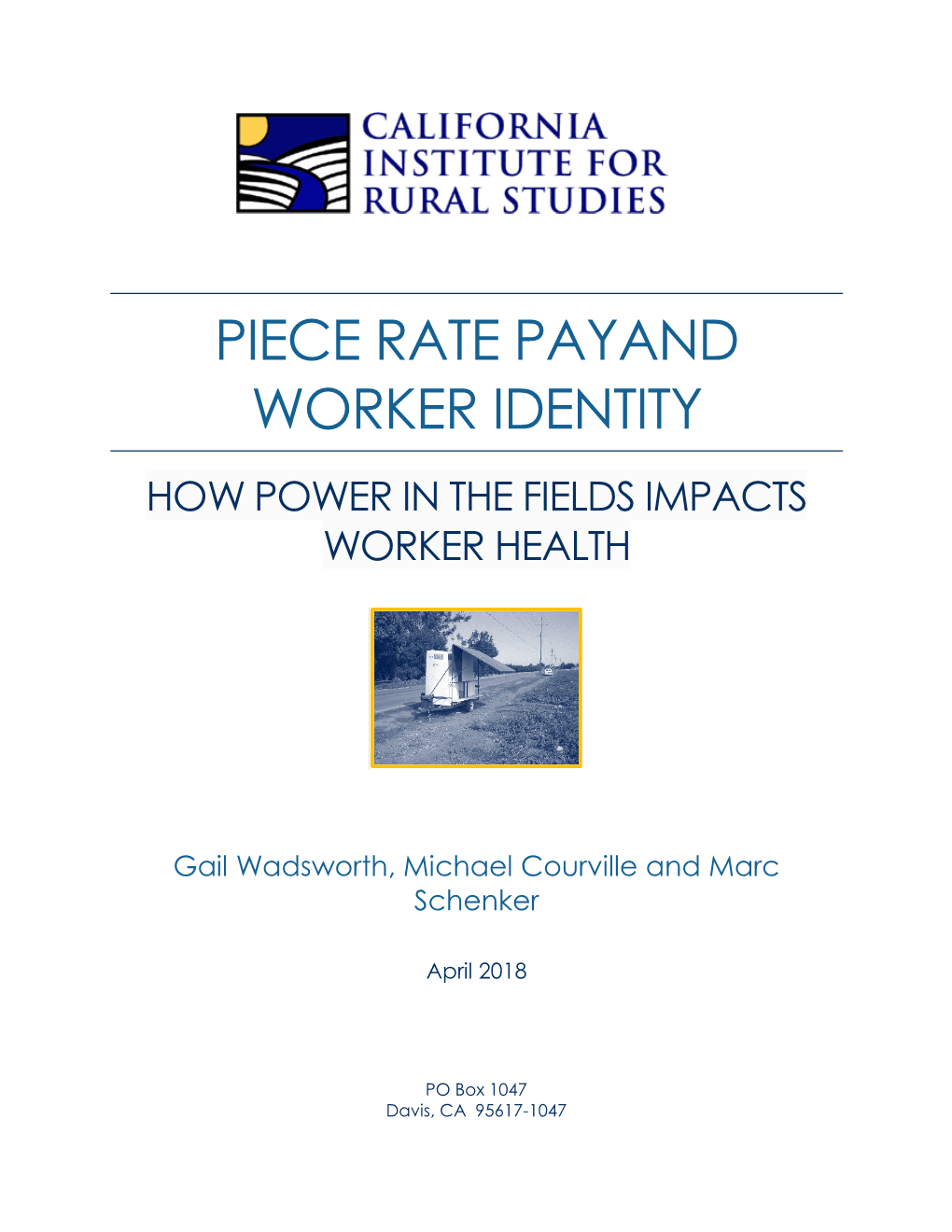 Piece Rate Pay and Worker Identity