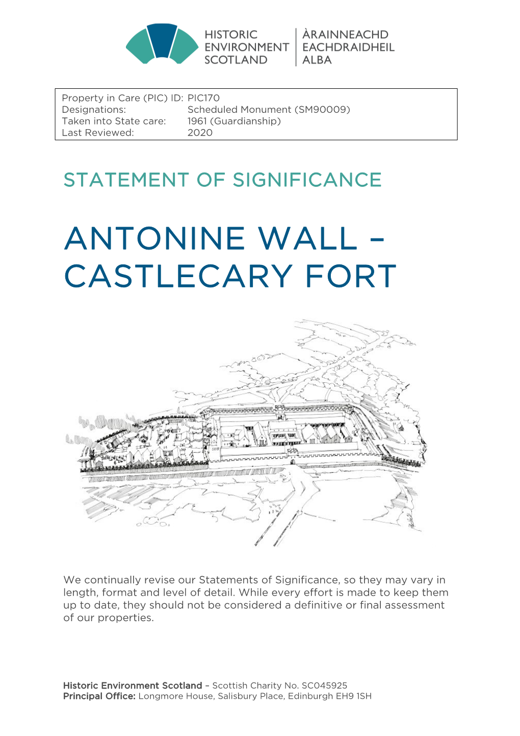 Antonine Wall – Castlecary Fort