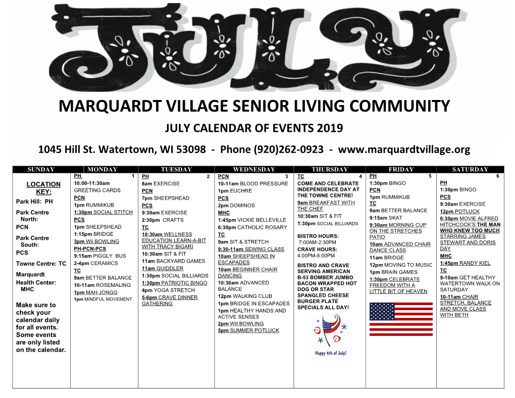 Marquardt Village Senior Living Community