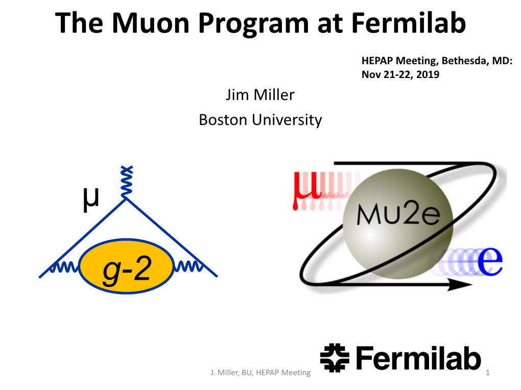 Muon G-2 Experiment