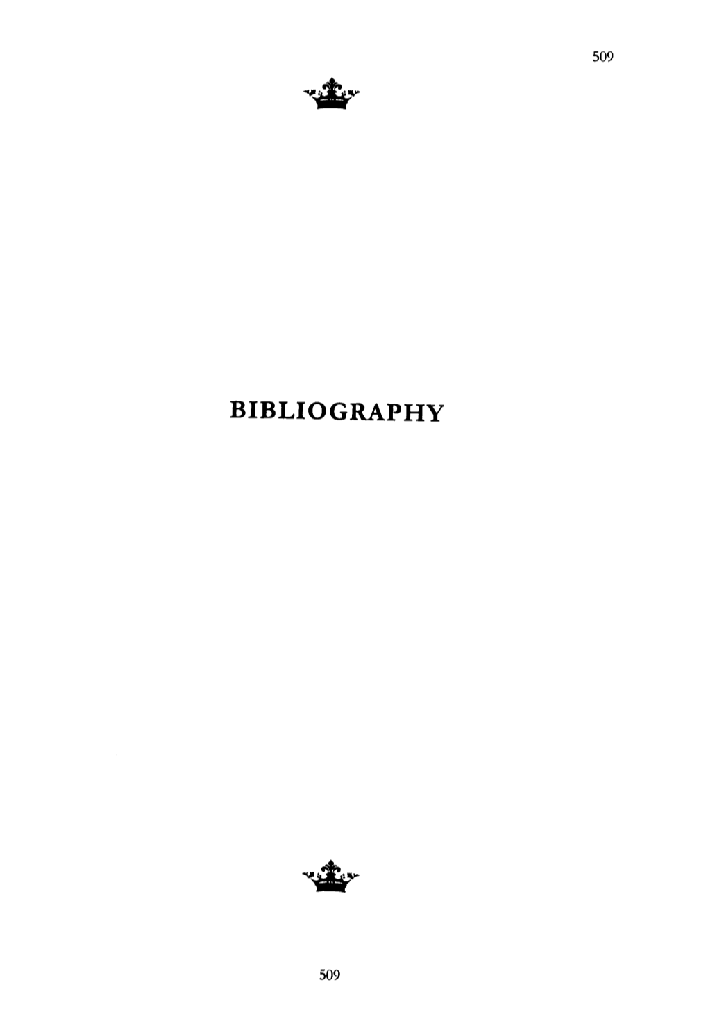 Bibliography