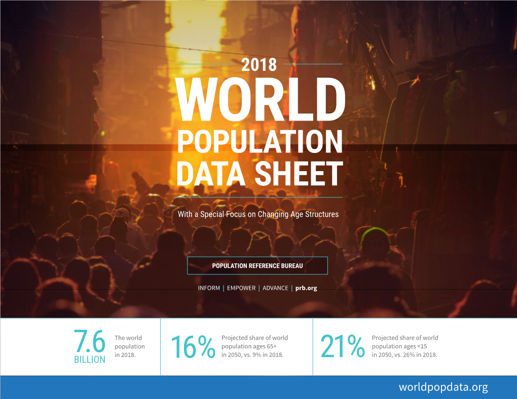 2018 World Population Data Sheet