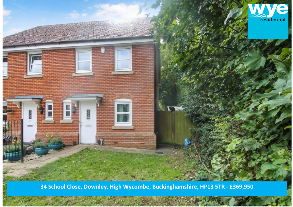 34 School Close, Downley, High Wycombe, Buckinghamshire, HP13