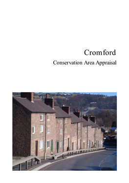Cromford Conservation Area Appraisal