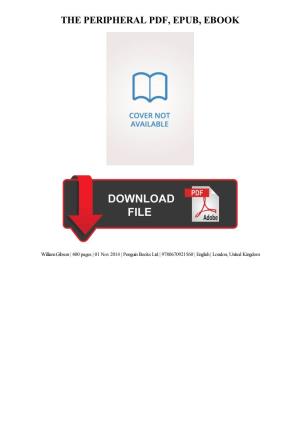 The Peripheral PDF Book