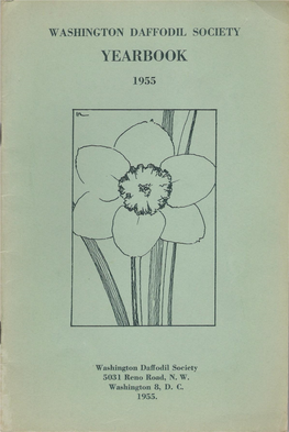 Washington Daffodil Society, 1955