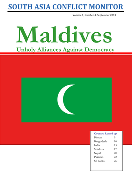 Maldives Unholy Alliances Against Democracy