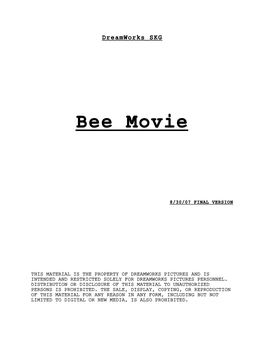 213 Bee Movie