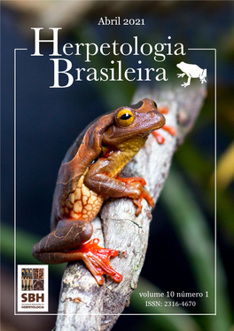 Abril 2021 Herpetologia Brasileira