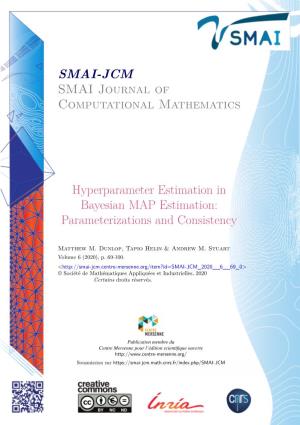 Hyperparameter Estimation in Bayesian MAP Estimation: Parameterizations and Consistency