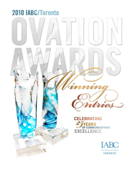 2010Ovationwinningentriesbooklet