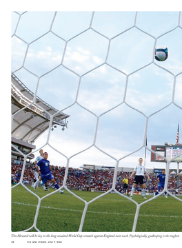 Tim Howard Will Be Key in the Long-Awaited World Cup Rematch Against England Next Week