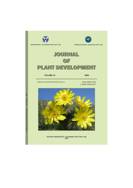 Journal of Plant Development2009.Pdf