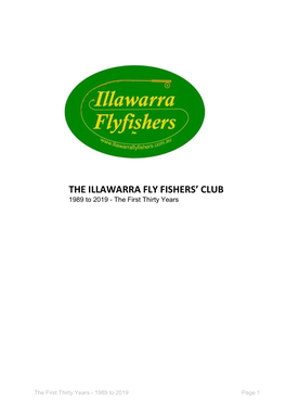 The Illawarra Fly Fishers' Club