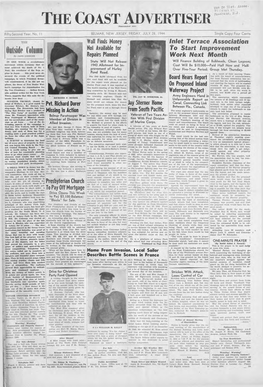 The Coast Advertiser, Friday, July 28, 1944