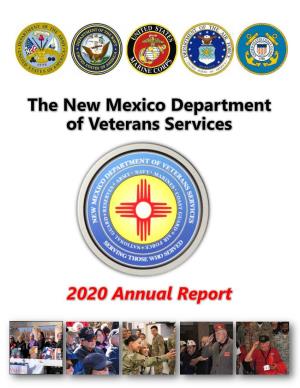 The New Mexico Department of Veterans Services 2020 Annual Report