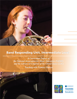 Band Responding Unit, Intermediate Level