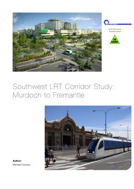 Southwest LRT Corridor Study: Murdoch to Fremantle