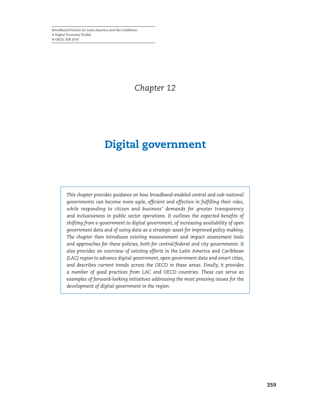 Digital Government