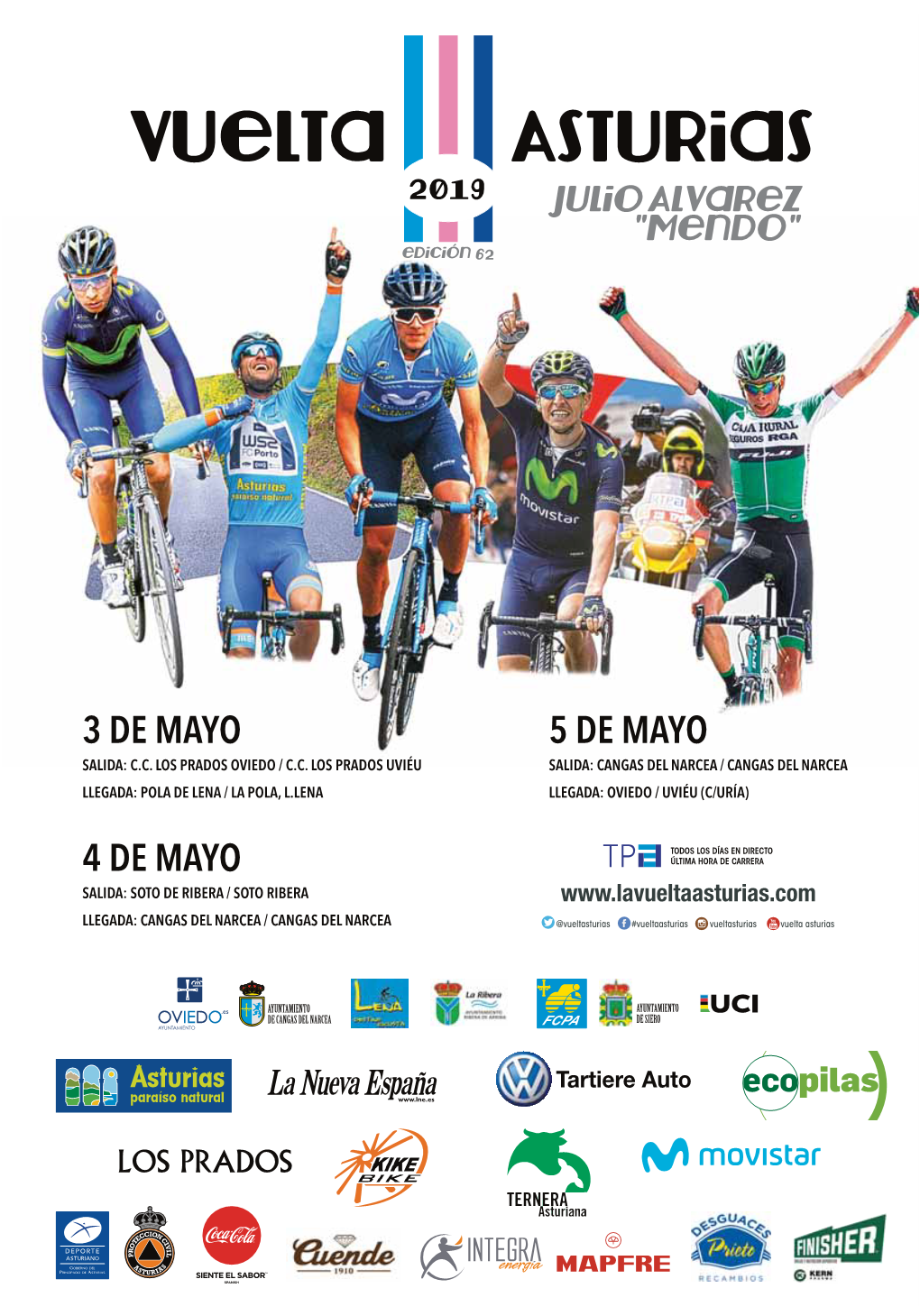 Libro De Ruta De La Vuelta Asturias 2019