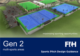 Multi-Sports Areas Sports Pitch Design Guidance