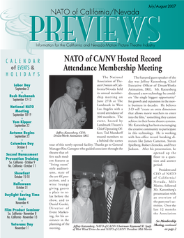 NATO of CA/NV Hosted Record Attendance Membership Meeting