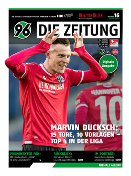 Marvin Ducksch: 15 Tore, 10 Vorlagen – Top 4 in Der Liga