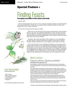 Finding Feasts Foraging Nourishes Both Mind and Body