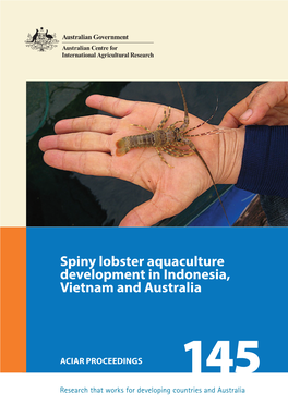 PDF (Spiny Lobster Aquaculture Development in Indonesia, Vietnam