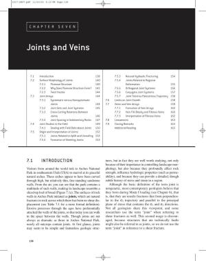 Joints and Veins